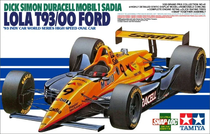 DICK SIMON DURACELL MOBIL 1 SADIA LOLA T93/00 FORD