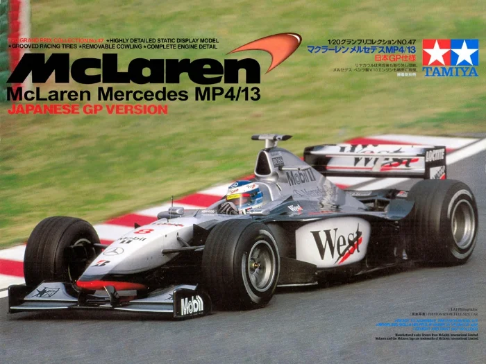 McLaren Mercedes MP4/13 Japanese GP version