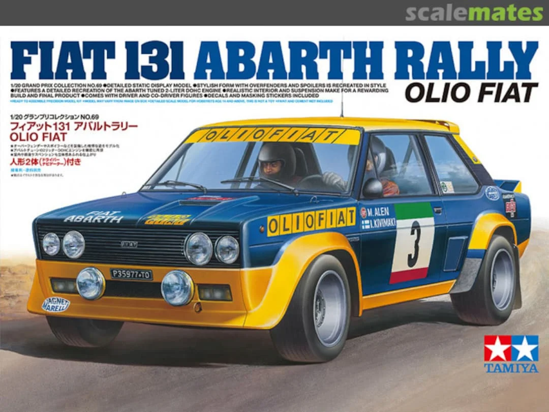 FIAT 131 ABARTH RALLY OLIO FIAT