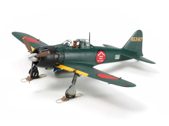 MITSUBISHI A6M5a ZERO FIGHTER 166th SQUADRON, 653rd FIGHTER GROUP (FINISHED MODEL)