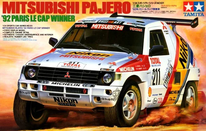 MITSUBISHI PAJERO '92 Paris Le Cap Winner