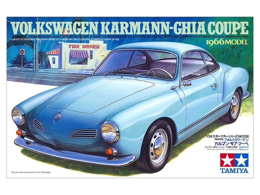 Volkswagen Karmann Ghia Coupe 1966 Model