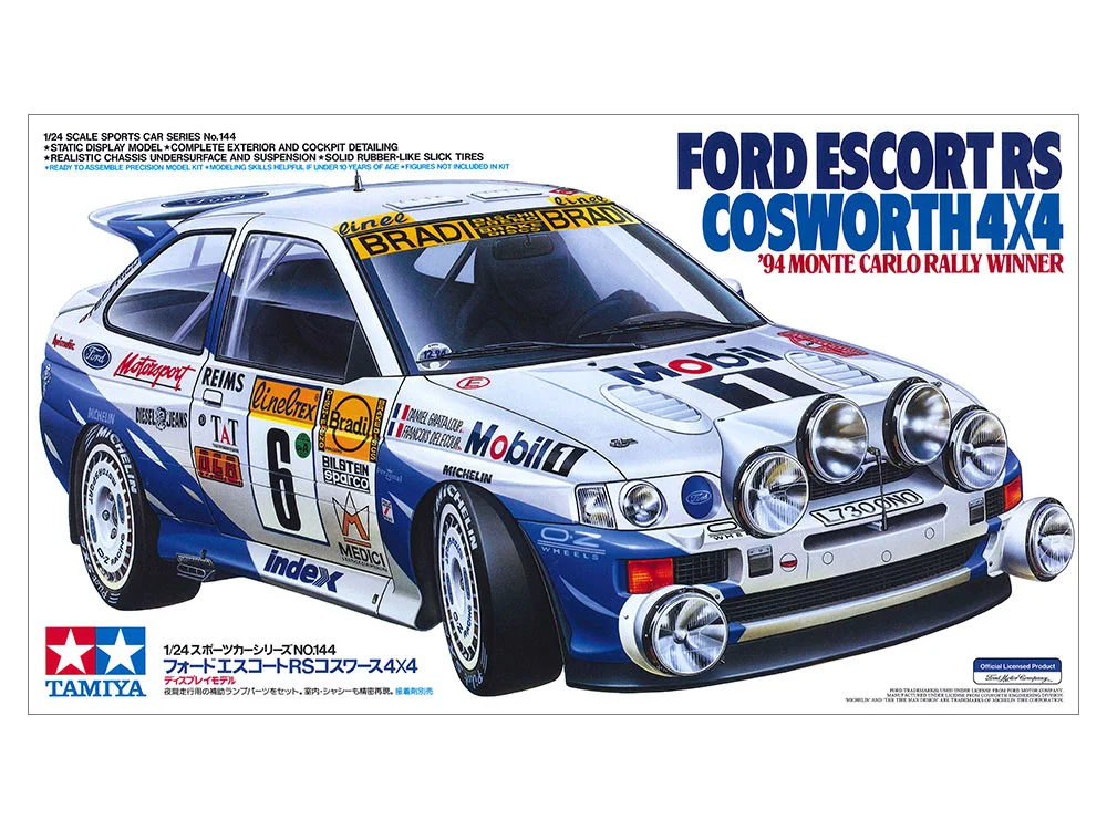 FORD ESCORT RS COSWORTH 4x4 ('94 MONTE CARLO RALLY WINNER)