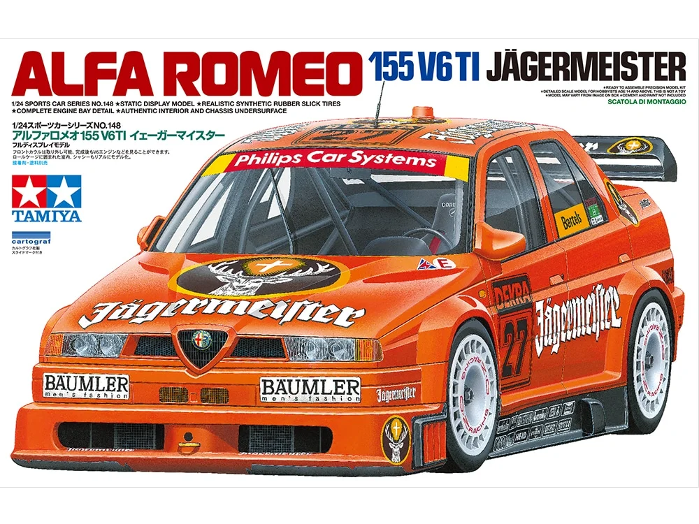 ALFA ROMEO 155 V6 TI JAGERMEISTER