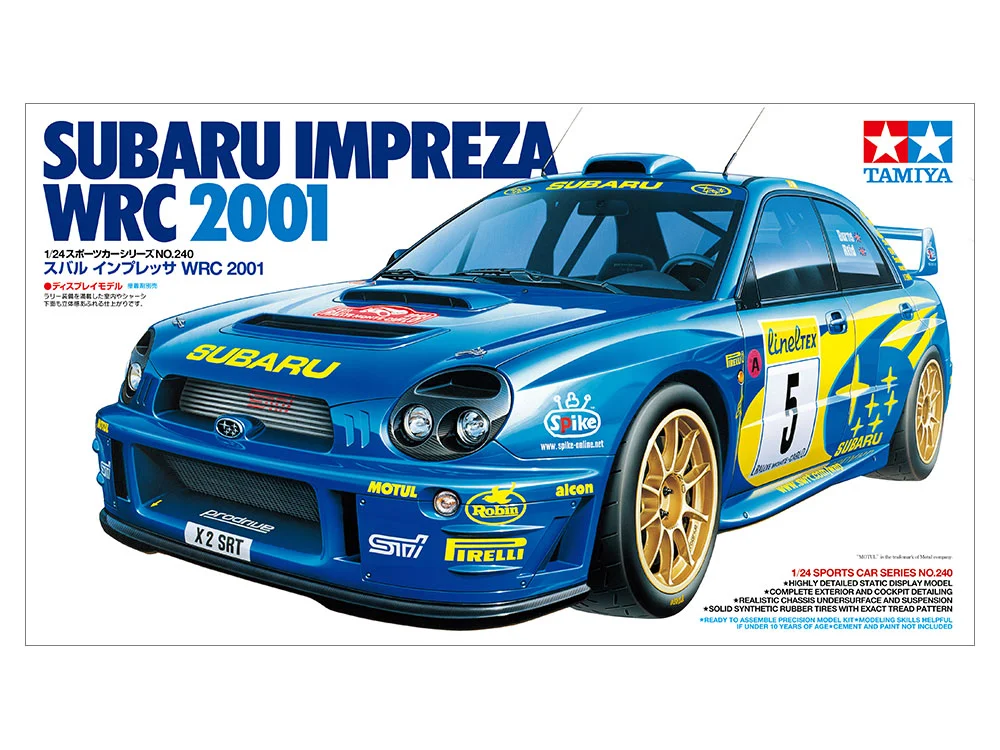 SUBARU IMPREZA WRC 2001
