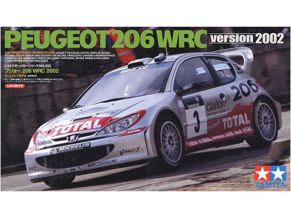PEUGEOT 206 WRC version 2002