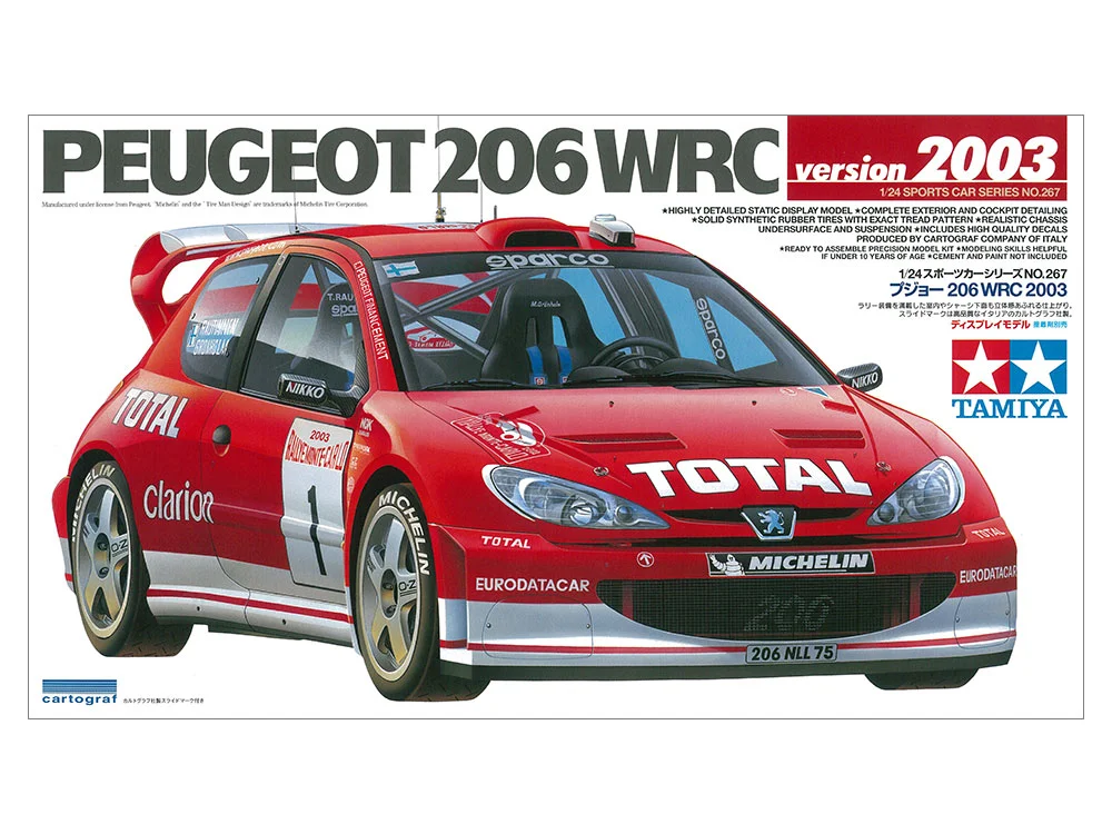 PEUGEOT 206 WRC version 2003