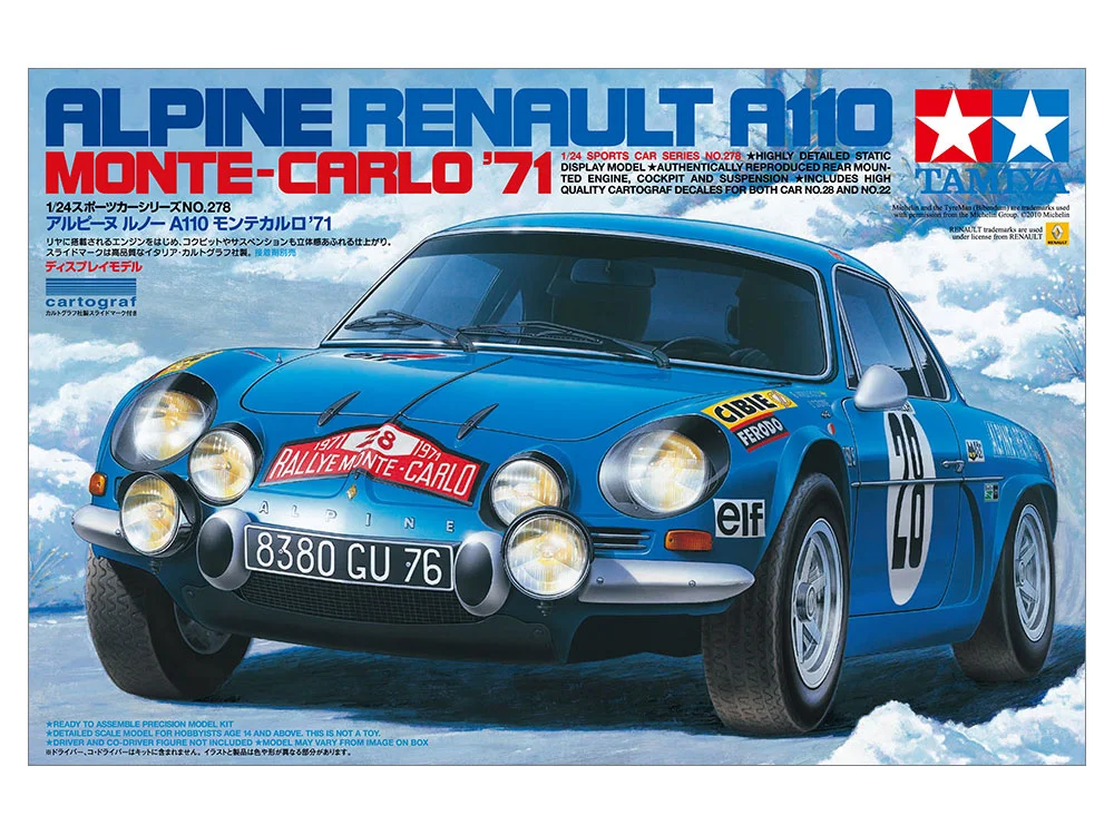 ALPINE RENAULT A110 MONTE-CARLO '71