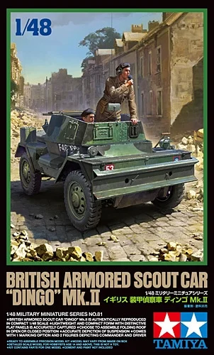 BRITISH ARMORED SCOUT CAR "DINGO" Mk.II