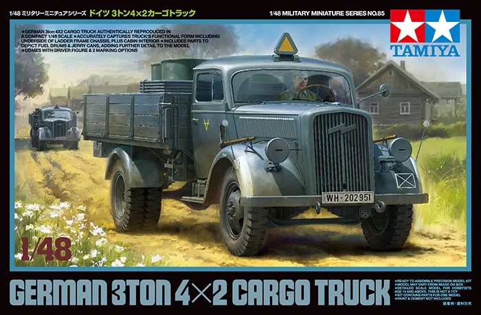 GERMAN 3TON 4x2 CARGO TRUCK