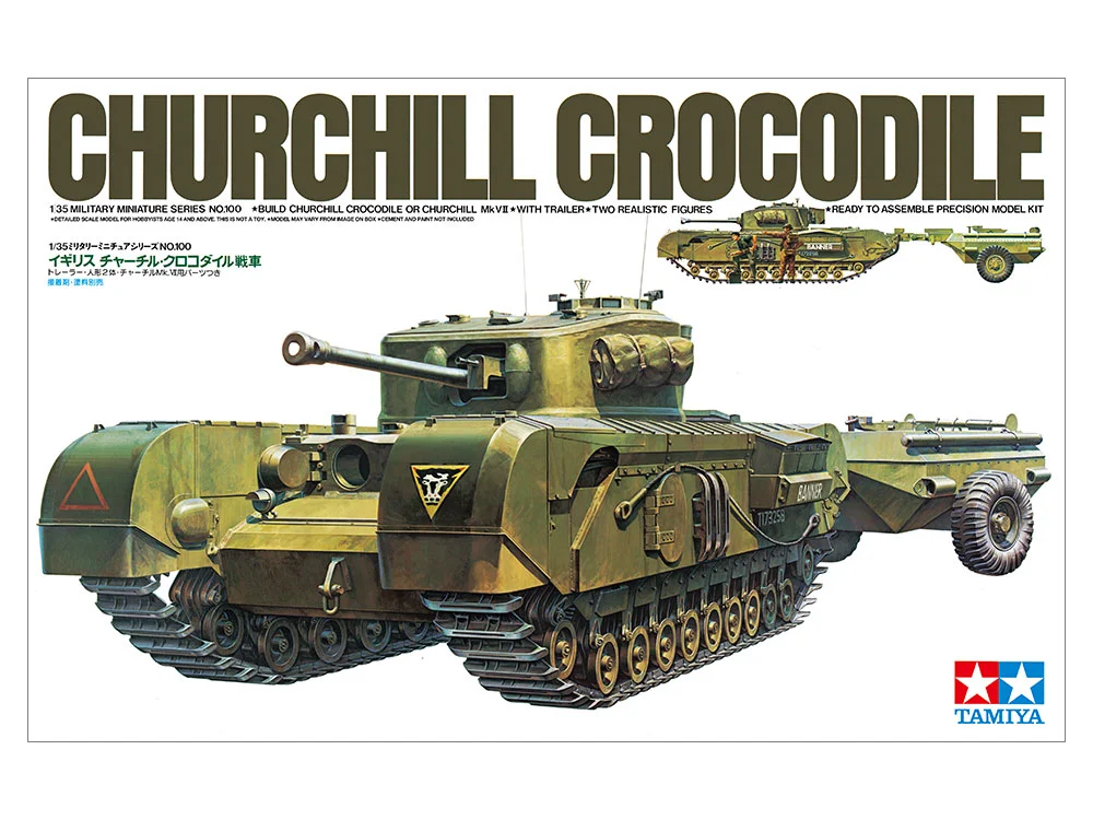 BRITISH CHURCHILL CROCODIL
