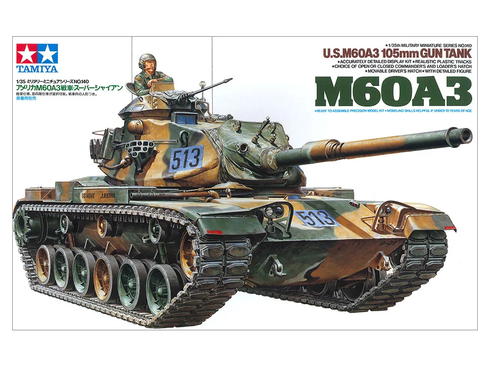 U.S. M60A3 105mm GUN TANK