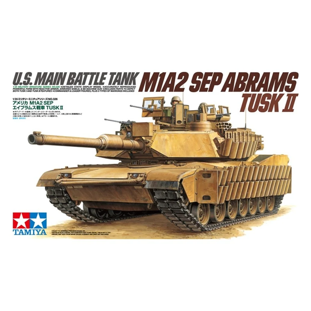 1/35 U.S. MAIN BATTLE TANK M1A2 SEP ABRAMS TUSK II