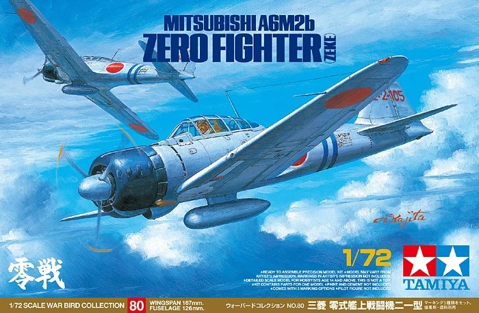 MITSUBISHI A6M2b ZERO FIGHTER (ZEKE)