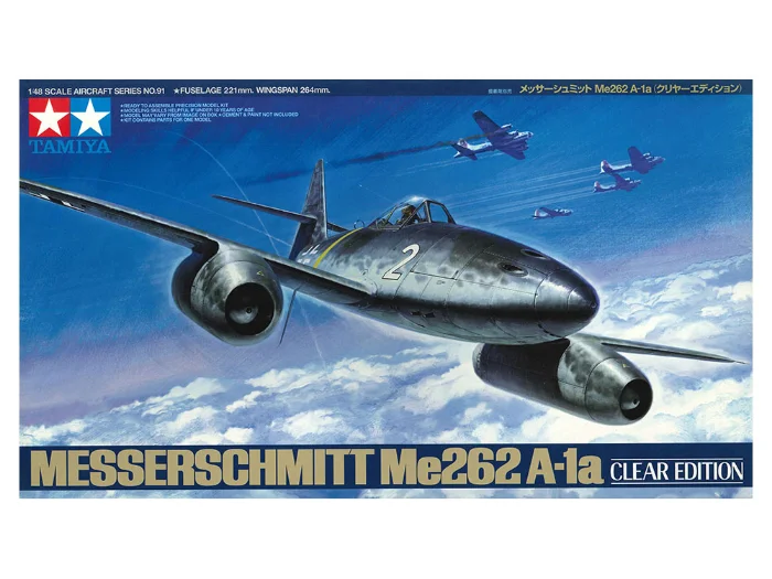 MESSERSCHMITT Me262 A-1a CLEAR EDITION