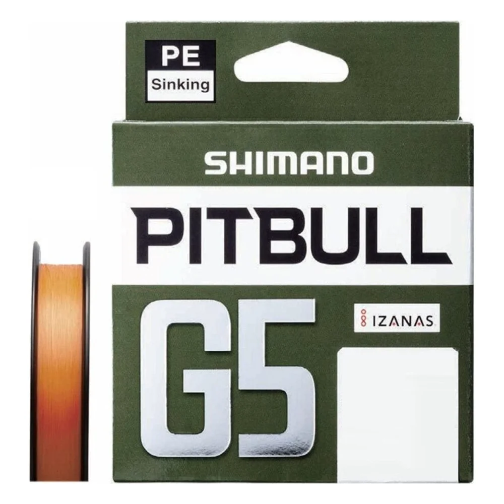 SHIMANO Pitbull G5 PE Braided Fishing Line (LD-M41U / LD-M51U) 0.6-2.0 (Various Sizes) / 100m-150m