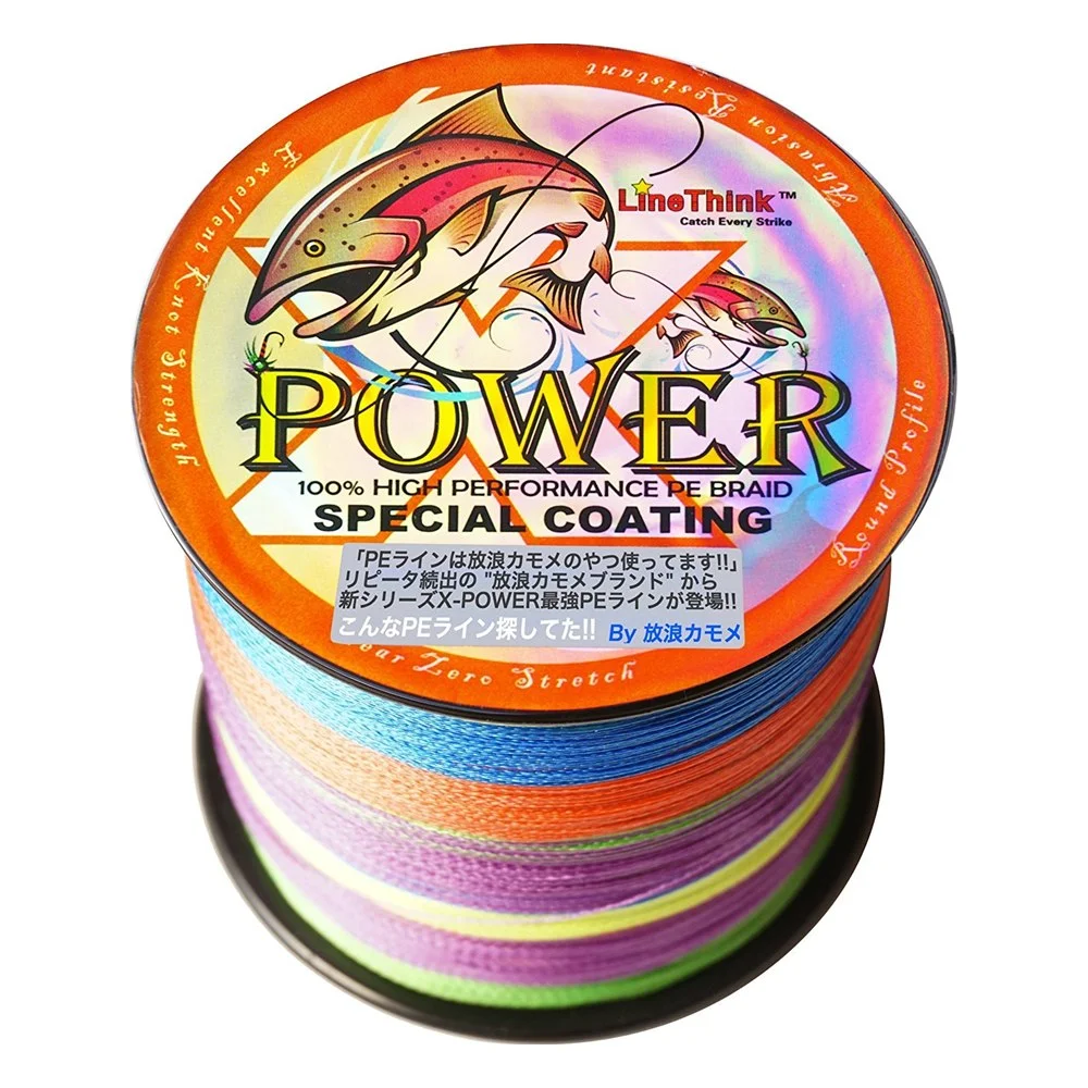 Horokamome Original Extra Power PE Braided Fishing Line (X4/X8) 0.4-10 (Various Sizes) / 150m-1000m Length Options