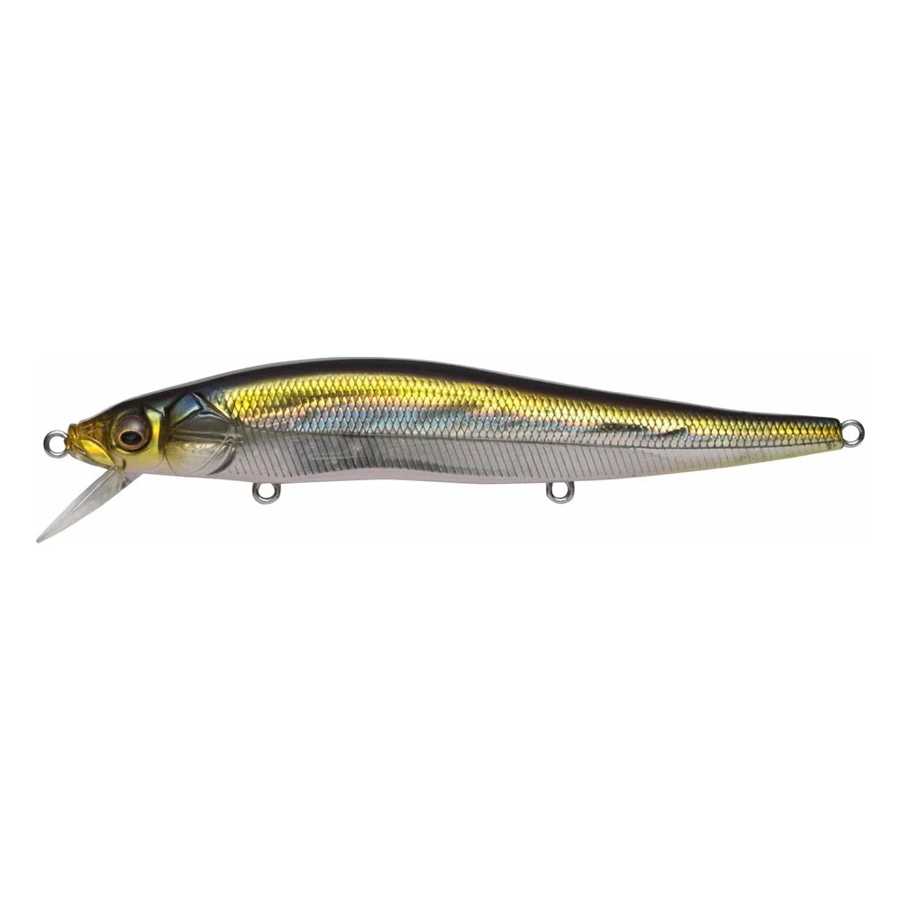 Megabass VISION ONETEN Jerkbait 110.5 mm, 1/2 oz, Slow Floating – HT ITO Tennessee Shad