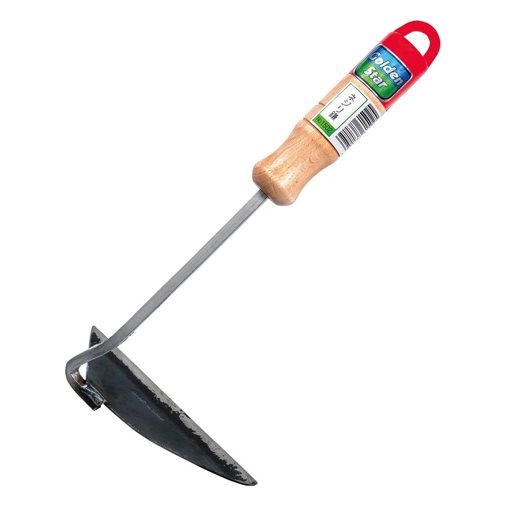 Kinboshi Golden Star Nejiri-Gama Weeding Hoe 1502 (Made in Japan)