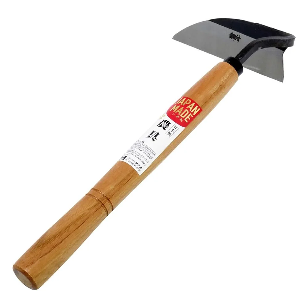 Konyo Hand-forged Flat Nejiri-gama 120 mm, Steel-edged 34031