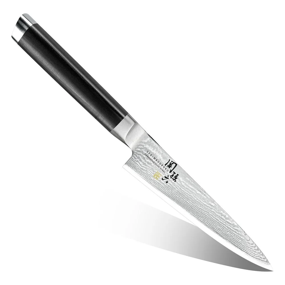 Seki Magoroku Damascus Petty Knife (Utility) 120 mm (AE5202)