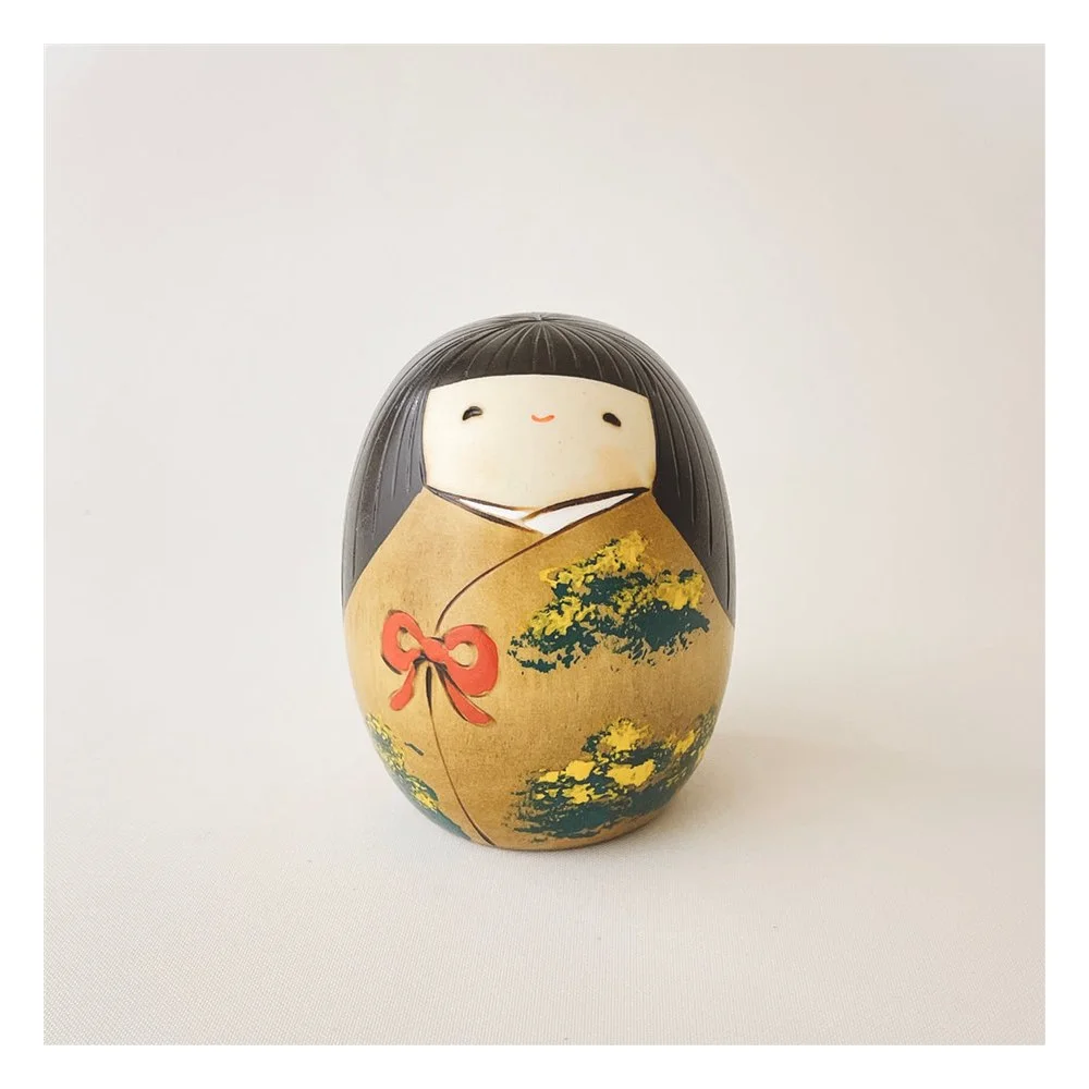 Usaburo Kokeshi – Four Seasons (Shiki), Egg-shaped