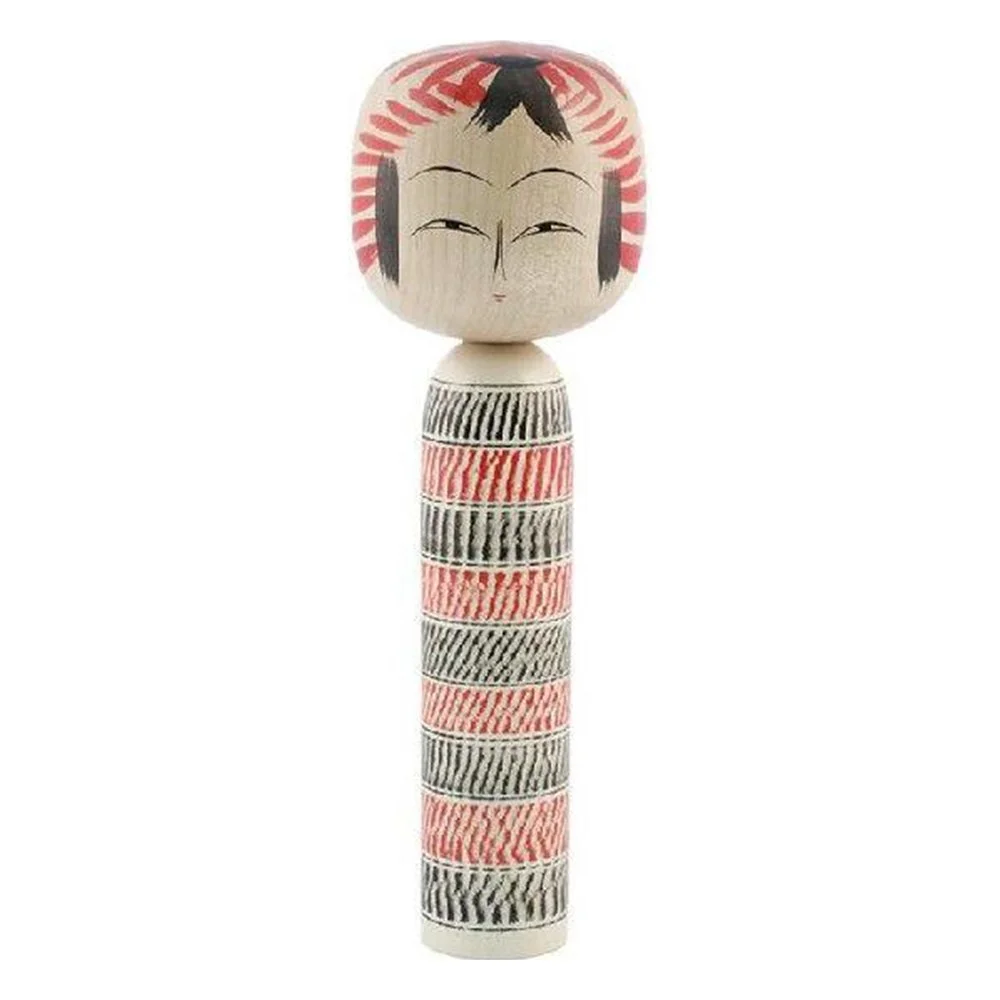 Togatta Traditional Kokeshi by Ogasawara Yoshio (Certified Traditional Craftsman)