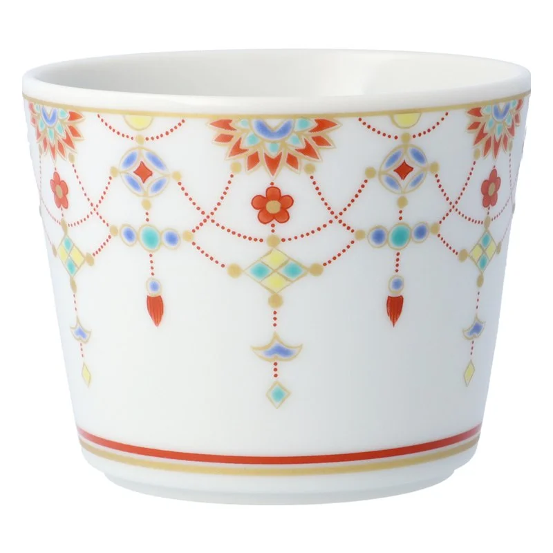 Kutani Ware Free Cup (Soba Choko) 8.2 cm, Kissho Lucky Designs (Seikou Kiln)