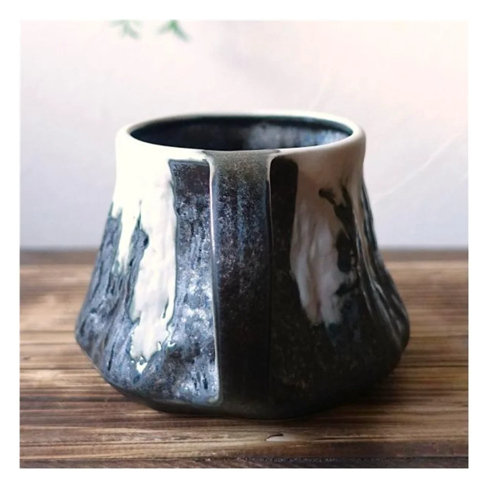 Mino Ware Mount Fuji Tableware – Big Mug / Pair Bowls