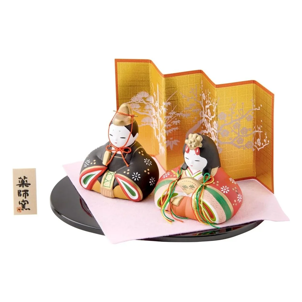 Ceramic Mini Hina Dolls – Japanese Girls' Day (Hinamatsuri) Ornaments