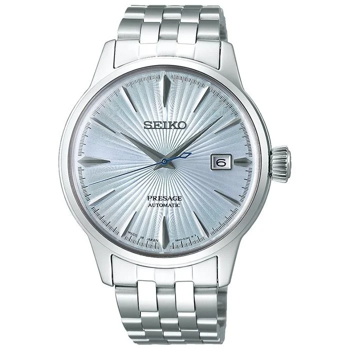 SEIKO PRESAGE Cocktail Time "Skydiving" SARY161 – Ice Blue Dial