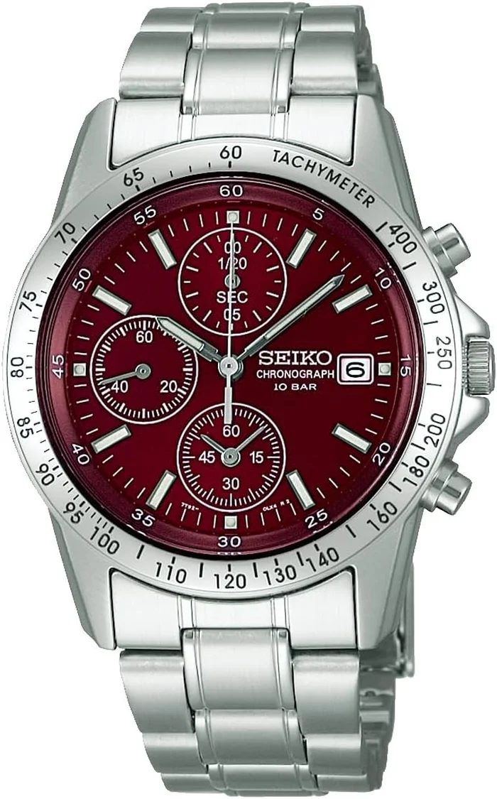 SEIKO SELECTION Quartz Chronograph SBTQ045 – Red Dial