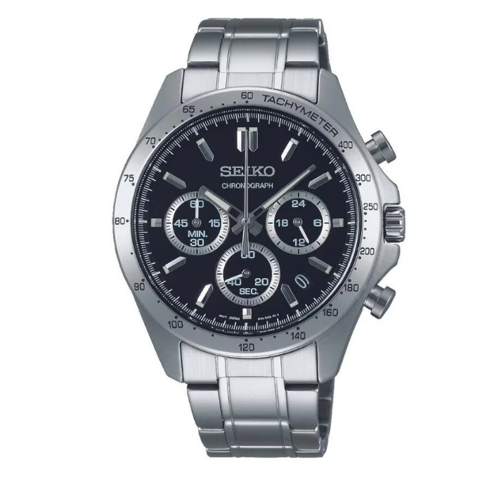 SEIKO SELECTION Quartz Chronograph SBTR013 – Black Dial