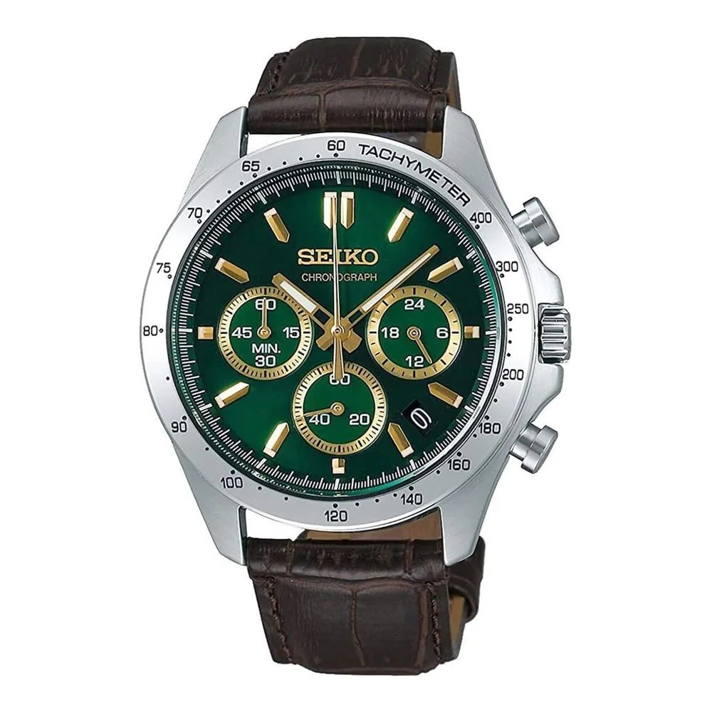 SEIKO SELECTION Quartz Chronograph SBTR017 – Green Dial