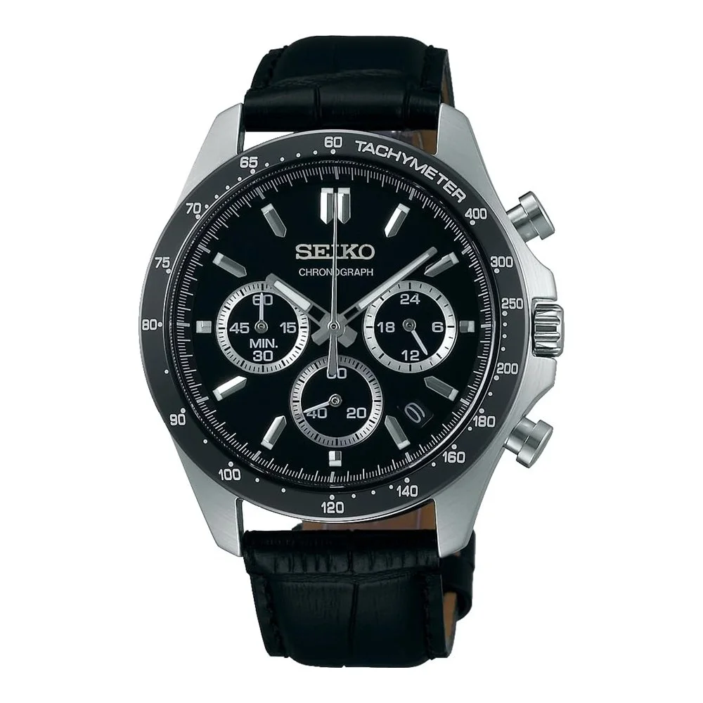 SEIKO SELECTION Quartz Chronograph SBTR021 – Black Dial