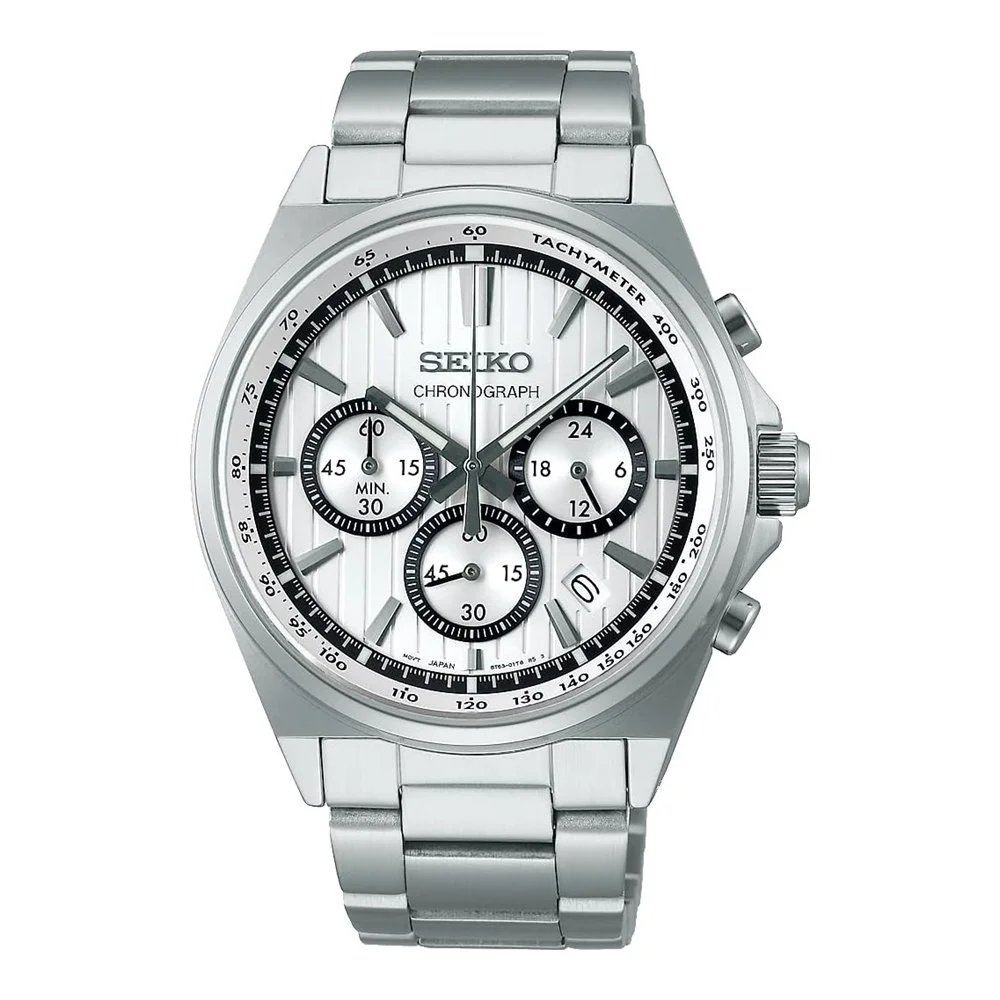 SEIKO SELECTION S Series Quartz Chronograph SBTR031 – White Dial