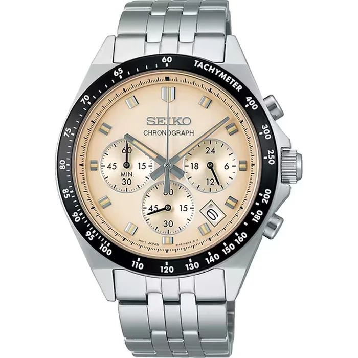 SEIKO SELECTION S Series Quartz Chronograph SBTR045 – Ivory Dial