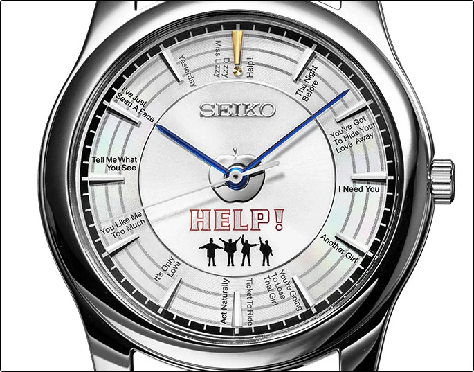 SEIKO x THE BEATLES HELP! 60th Anniversary Official Watch