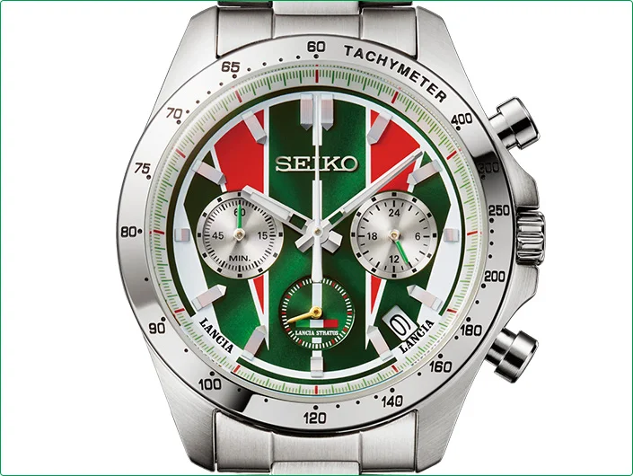 SEIKO x Lancia Stratos 50th Anniversary Watch