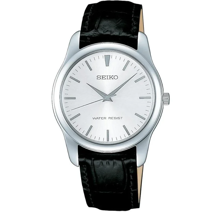 SEIKO SELECTION Quartz Dress Watch SCXP031 – Silver Dial, 35 mm