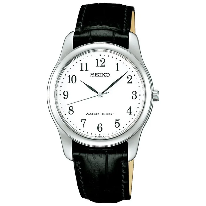 SEIKO SELECTION Quartz Dress Watch SCXP033 – White (full Arabic numerals) Dial, 35 mm