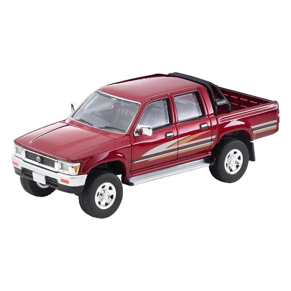 Tomica Limited Vintage Toyota Hilux 4WD Pickup Double Cab SSR 1991, Red