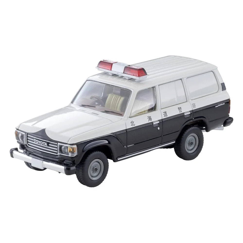 Tomica Limited Vintage Toyota Land Cruiser 60 Patrol Car, Hokkaido Police