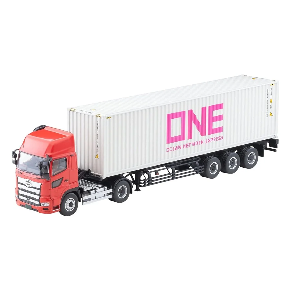 Tomica Limited Vintage Hino Profia 40ft Marine Container Trailer (Ocean Network Express)