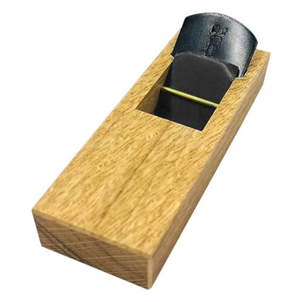 KAKURI Mini Hand Plane (Kanna), Oak Body, 42 mm Blade (150 / 180 mm Block)