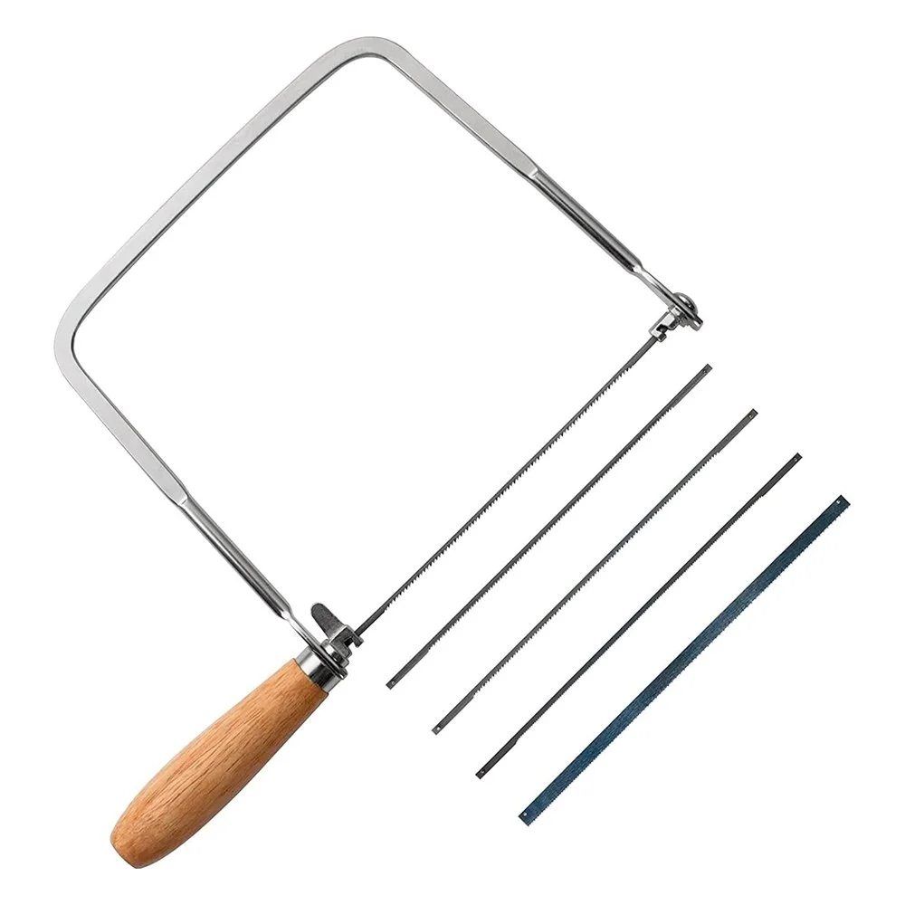 KAKURI Deluxe Coping Saw with 5 Blades (4 Types)