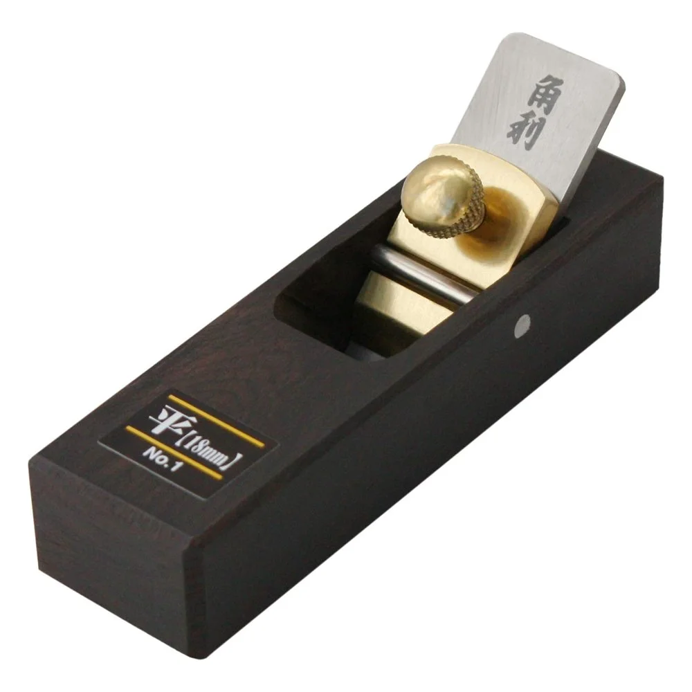 KAKURI Ebony Mini Craft Plane (Mame Kanna) with Storage Case – 14 Types