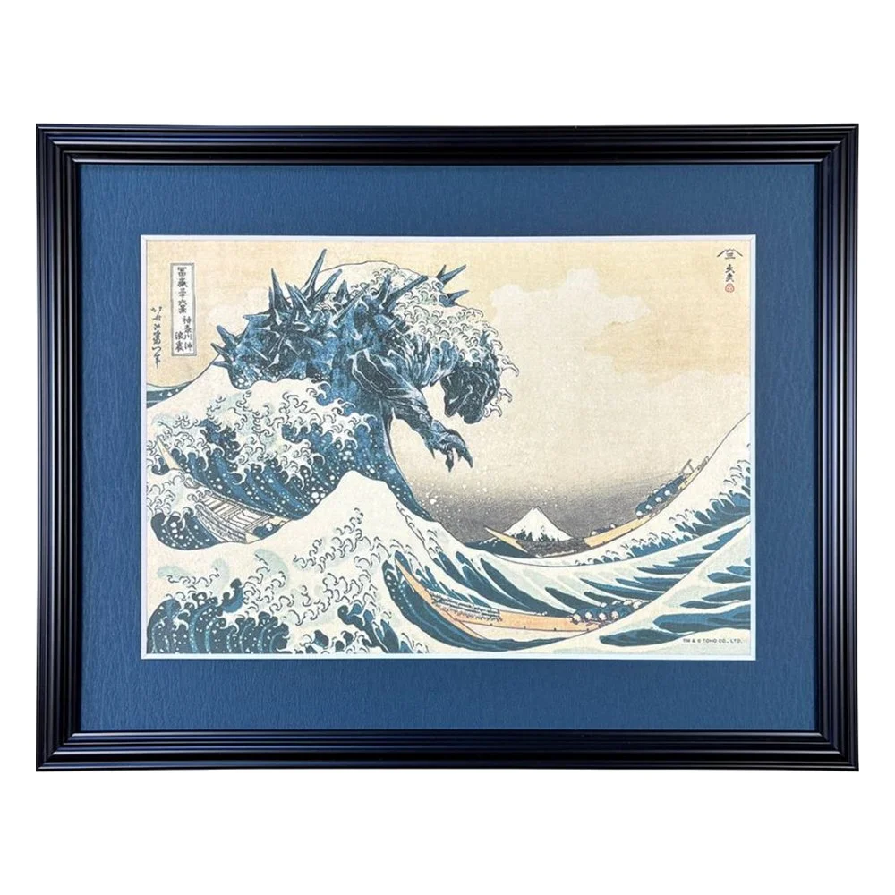 Godzilla × Ukiyo-e – Giclee Prints, Fabric Boards & Fans