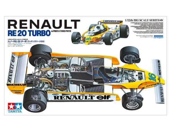 RENAULT RE-20 TURBO (w/PHOTO-ETCHED PARTS)