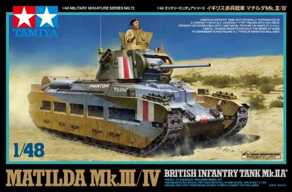 MATILDA Mk.III/IV BRITISH INFANTRY TANK Mk.IIA*